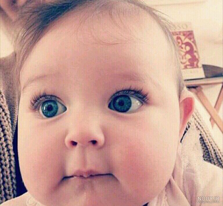 عکس نی نی های دختر و پسر جذاب، ناز و چشم رنگی برای پروفایل