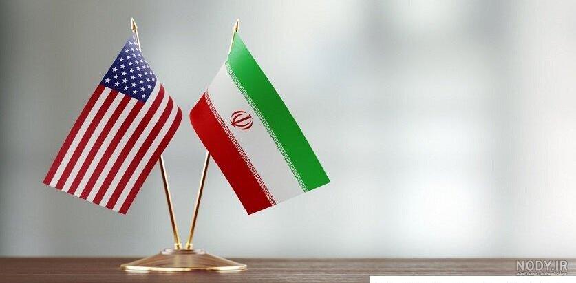 عکس پرچم ایران آمریکا