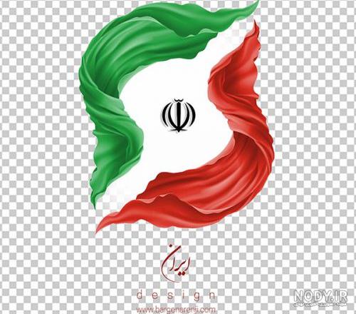 عکس پرچم ایران در فوتبال
