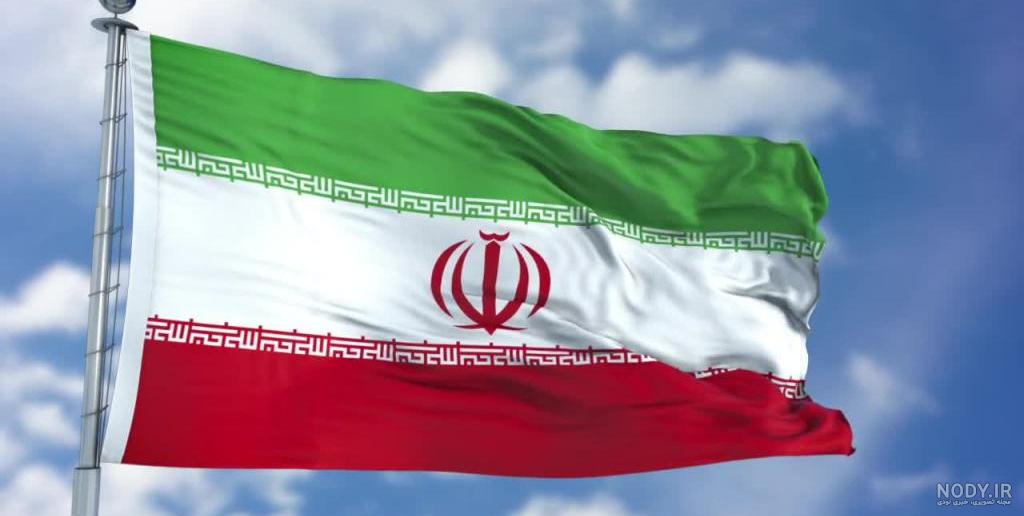 عکس پرچم ایران در قلب