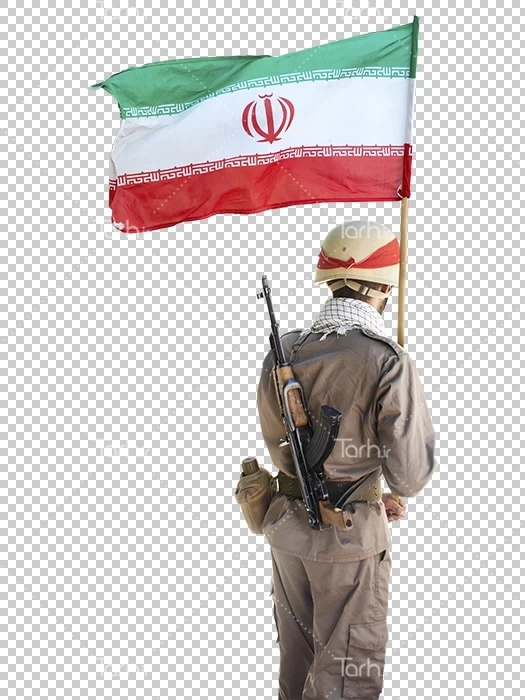 پرچم ايران هميشه بالاست - عکس ویسگون