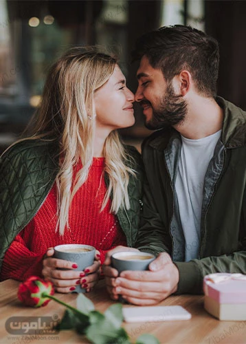 ژست عکس برای ولنتاین
