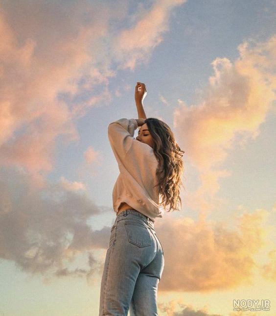 ژست عکس دونفره کوه ❤️ [ بهترین تصاویر ]