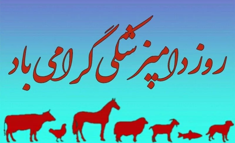 استوری روز دامپزشک مبارک باد