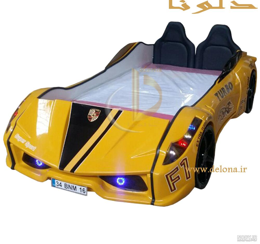 عکس تخت خواب ماشینی پسرانه