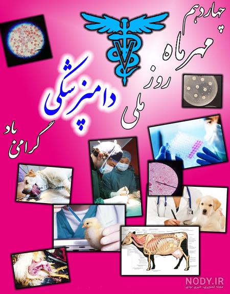عکس نوشته تبریک روز دامپزشک