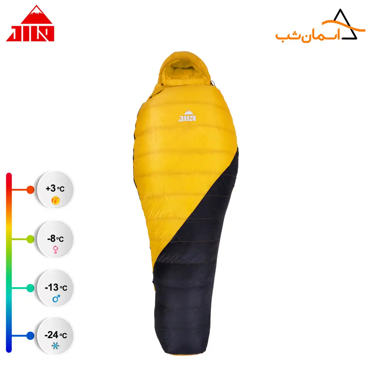 کیسه خواب آمریکایی اصل کیسه خواب آمریکایی اصل