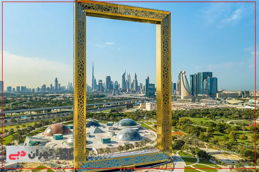 ساختمان قاب عکس دبی