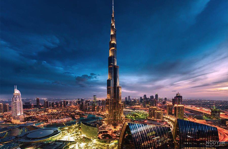 عکس دبی از پایین
