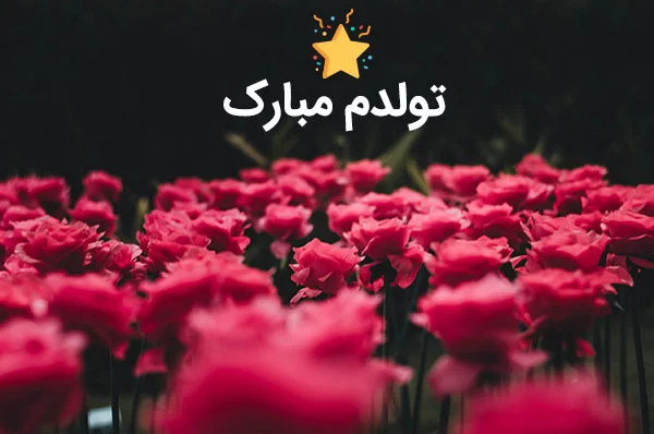 عکس نوشته من صادقانه روز تولدم بغض میکنم