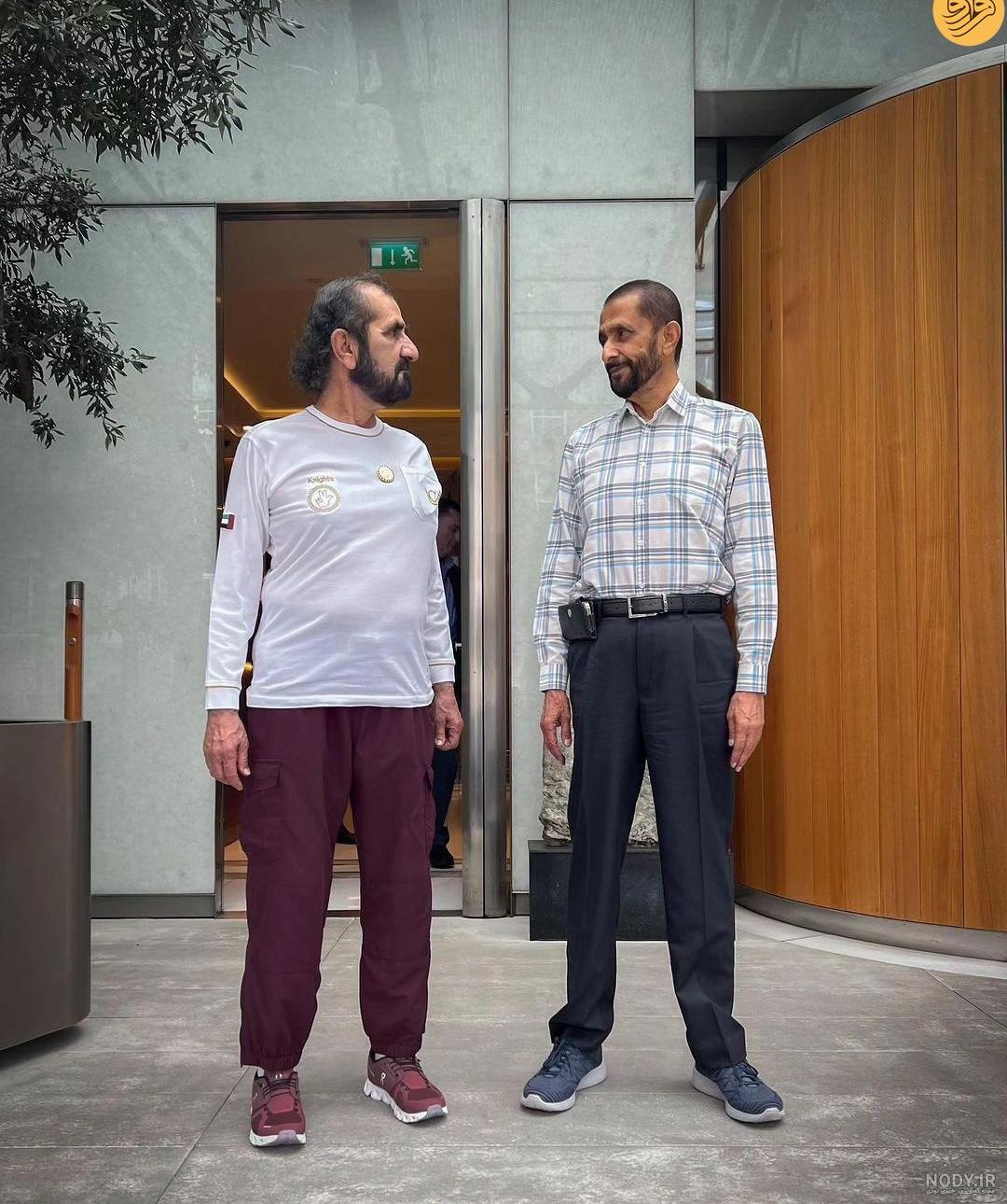 عکس پادشاه دبی - عکس نودی