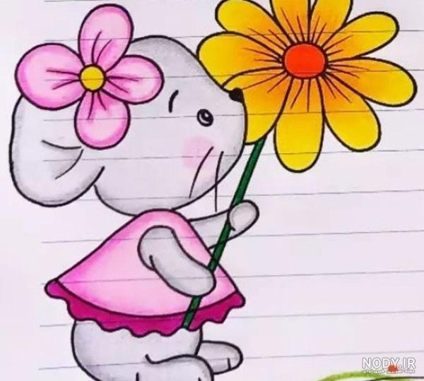 عکس نقاشی دختر و پسر ساده ❤️ [ بهترین تصاویر ]