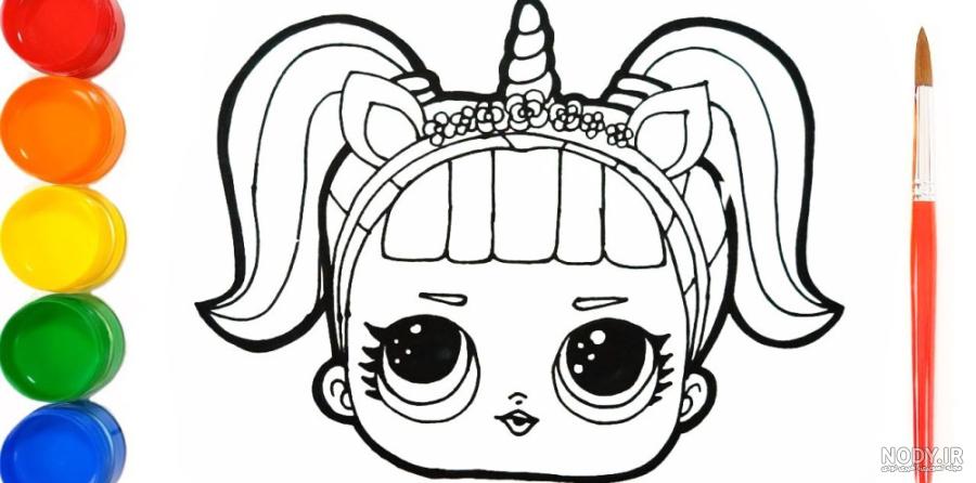 نقاشی برای کودکان رنگ آمیزی