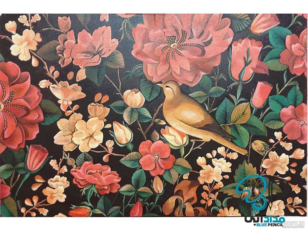 نقاشی سنتی روی سفال
