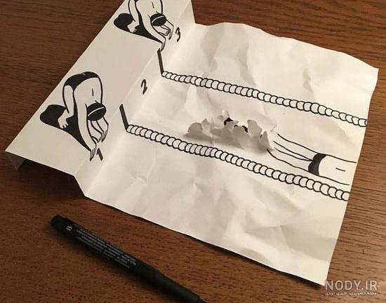 نقاشی سه بعدی سخت