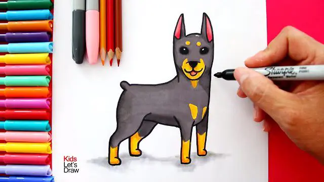 نقاشی سگ گرگی ساده نقاشی سگ گرگی ساده