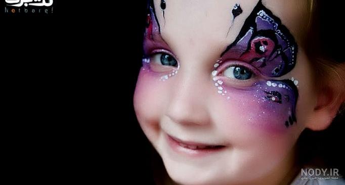 نقاشی صورت کودکان در شیراز نقاشی صورت کودکان در شیراز