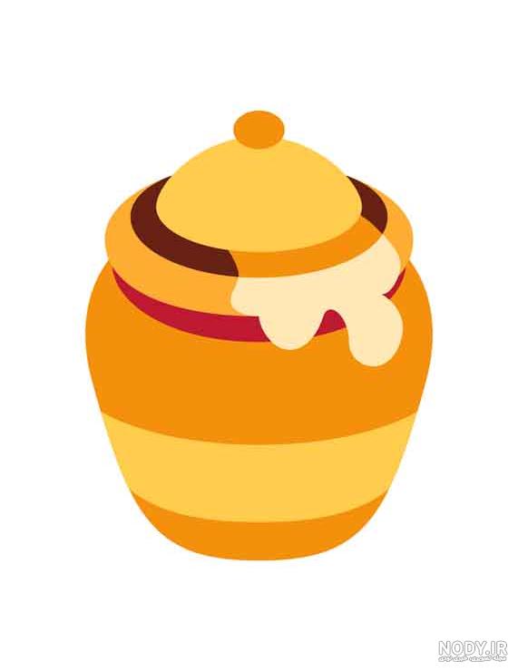 وکتور ظرف عسل - طراحی طبیعی و قابل ویرایش برای پروژه‌های خلاقانه - Wink  Design
