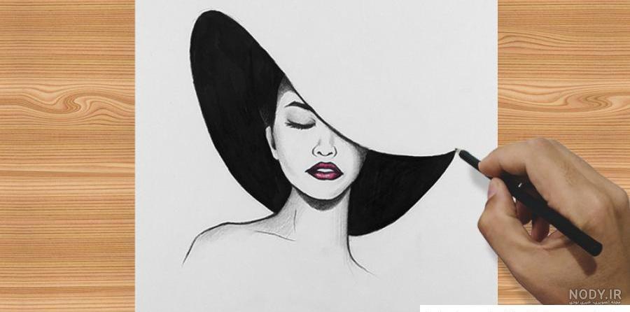 نقاشی دخترانه آسون - عکس نودی