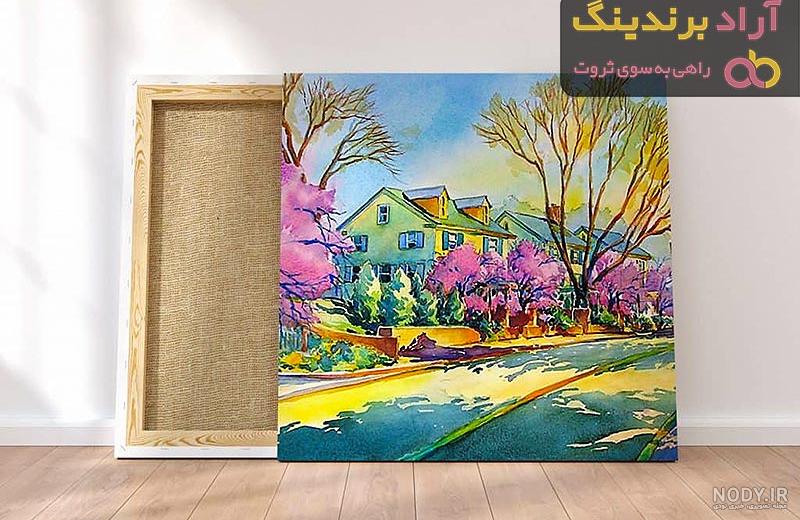 نقاشی رنگ روغن مدرن
