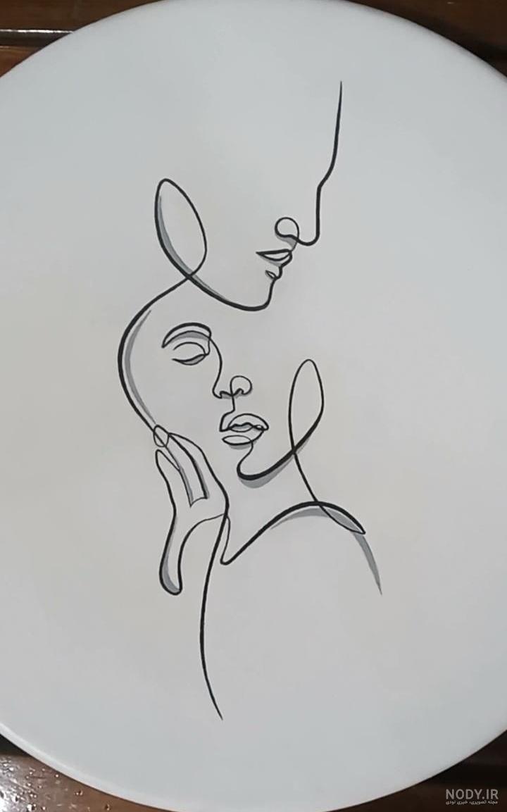  عکس مینیمال عاشقانه