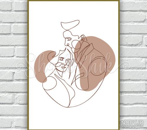  عکس مینیمال عاشقانه