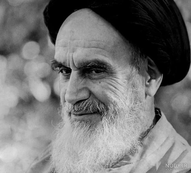 عکس سیاه سفید امام خمینی عکس سیاه سفید امام خمینی