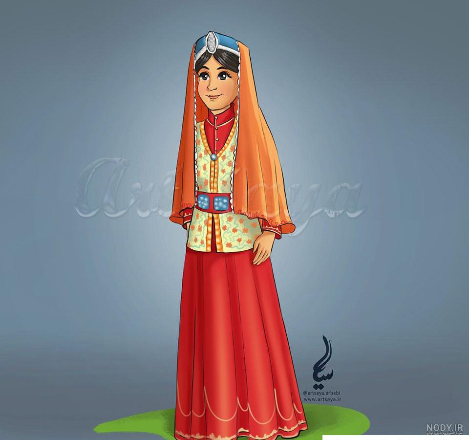 نقاشی دختری با لباس محلی(دختر گیلانی)💖🥰 نقاشی دختری با لباس محلی(دختر گیلانی)💖🥰