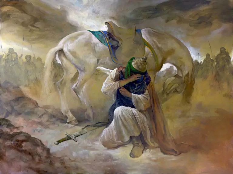 نقاشی دیجیتال پوستر برای محرم 1665436