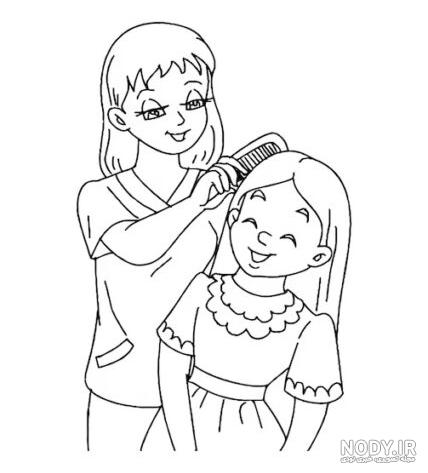 نقاشی مدرسه دخترانه سخت