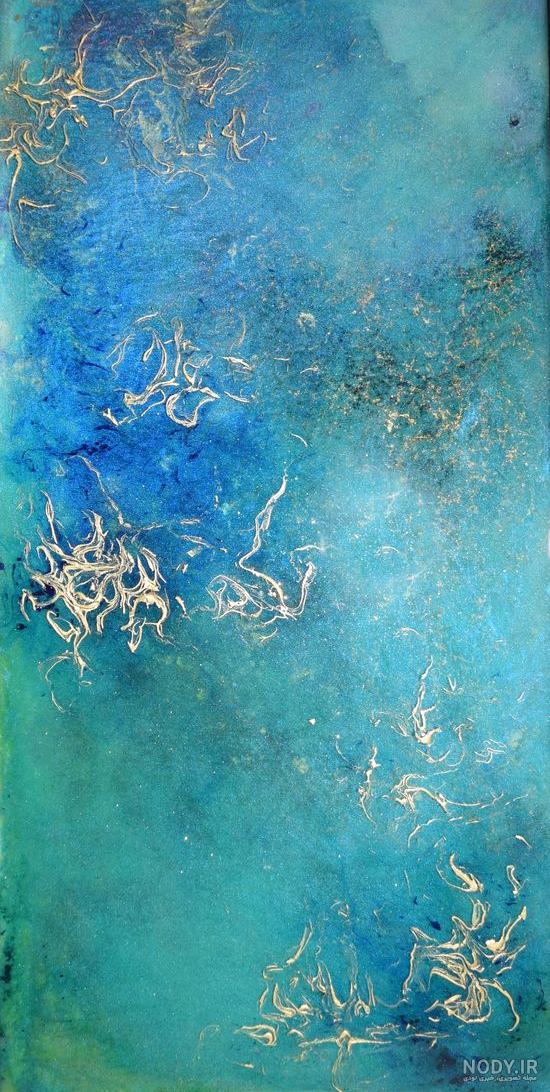 عکس خفن 85 عکس پروفایل آبی ساده