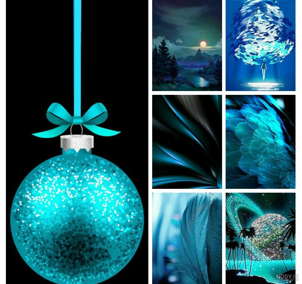 عکس خفن 85 عکس پروفایل آبی ساده