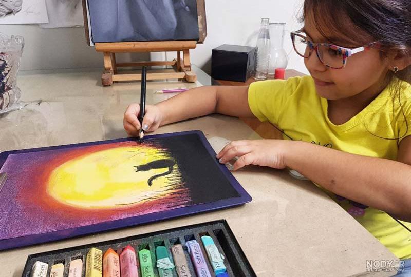 ایده نقاشی با مداد رنگی 2024؛ دیگه تکراری نقاشی نکن ایده‌های جدیدو ببین! -  گـُـ✿ـلـی مُــــב