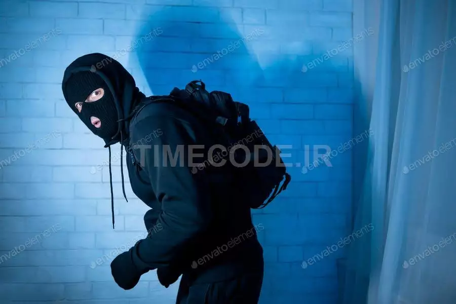 عکس ترسناک ترین دزد