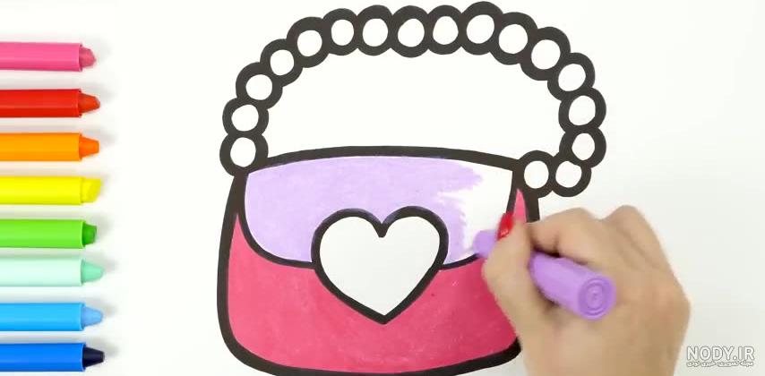 عکس نقاشی دخترانه ی بچه گانه ❤️ [ بهترین تصاویر ]