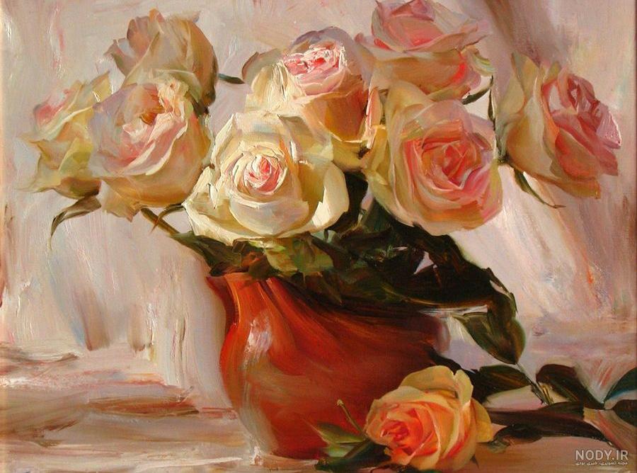 40+ عکس )آموزش نقاشی گل رز (مرحله به مرحله) “🌹”+ ویدئو و تصاویر