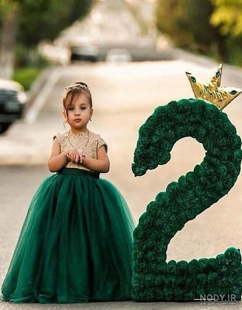 عکس تولد دخترانه در آتلیه