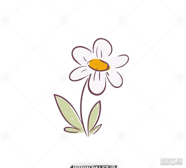 طرح نقاشی گل شیپوری