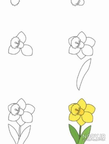 عکس گل زیبا نقاشی شده عکس گل زیبا نقاشی شده