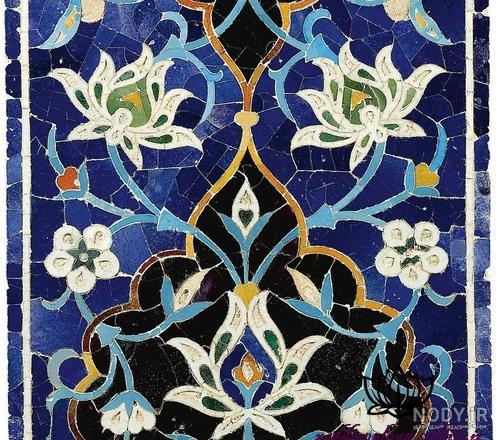 نقاشی گل شاه عباسی ساده