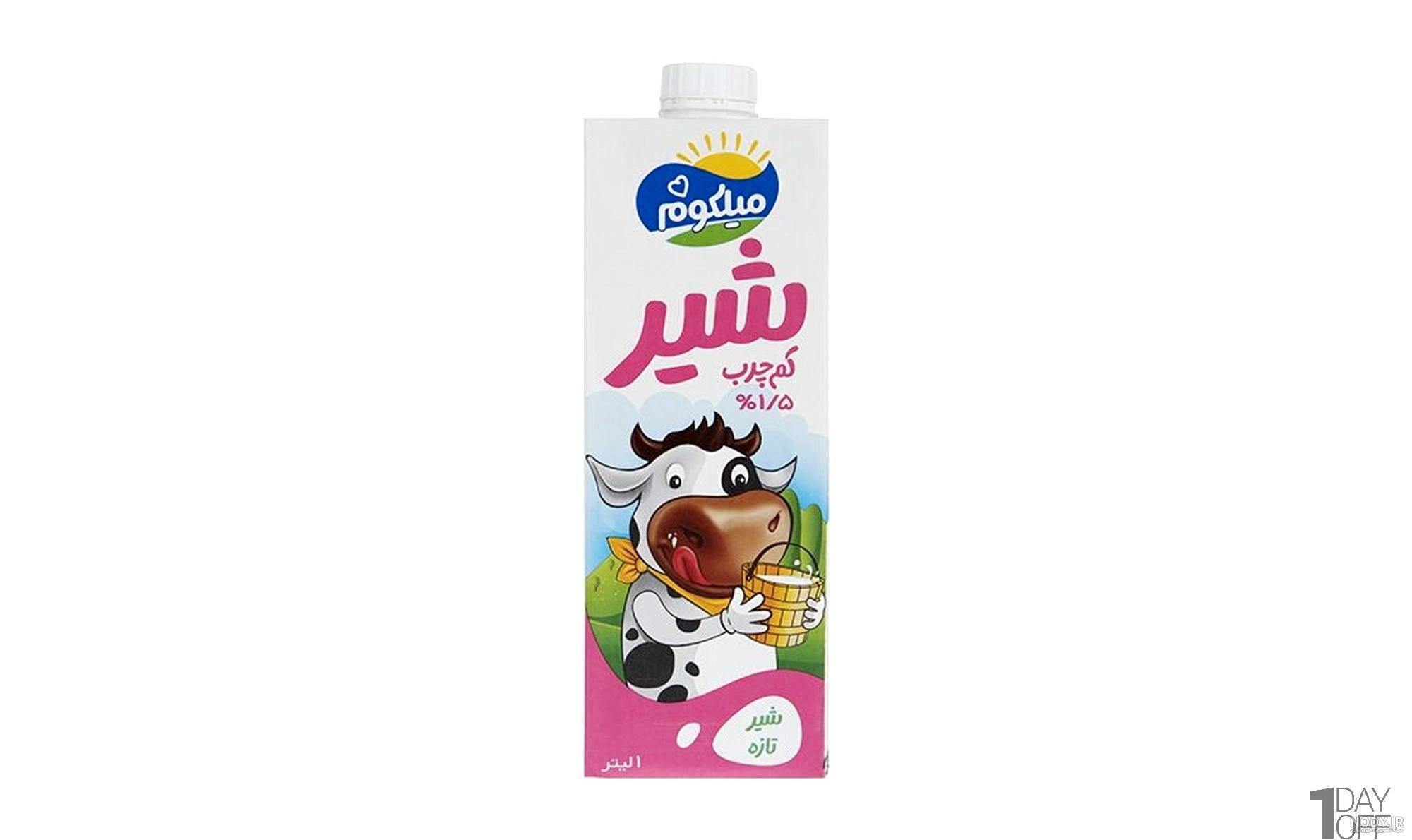 شیر پر چرب میهن حجم 1 لیتر بسته 4 عددی - فروشگاه اینترنتی آیسان شاپ