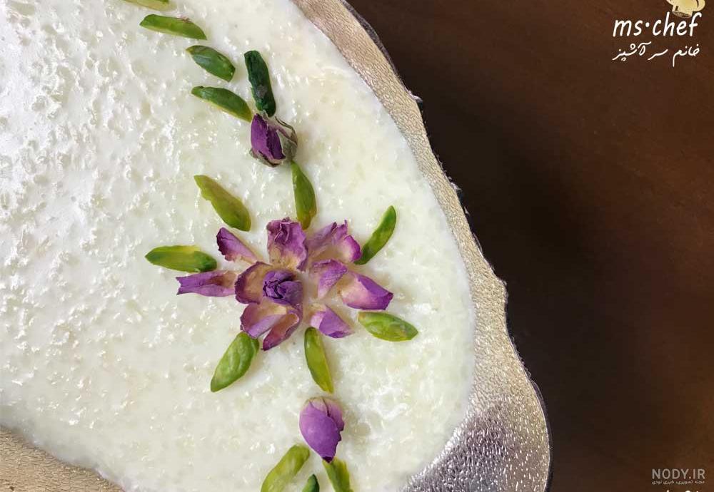 شیربرنج را با مربای گل بخورید شیربرنج را با مربای گل بخورید