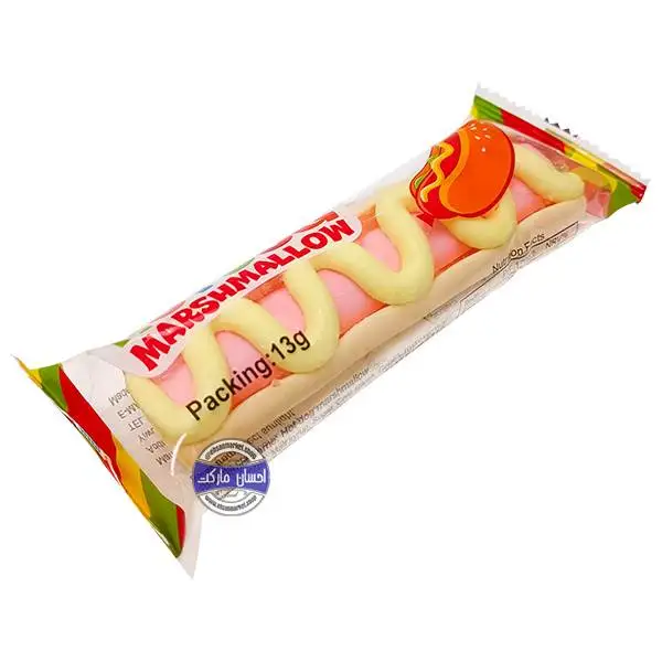 قیمت و خرید مارشمالو عروسکی هپی کندی زاب - 300 گرم بسته 48 عددی