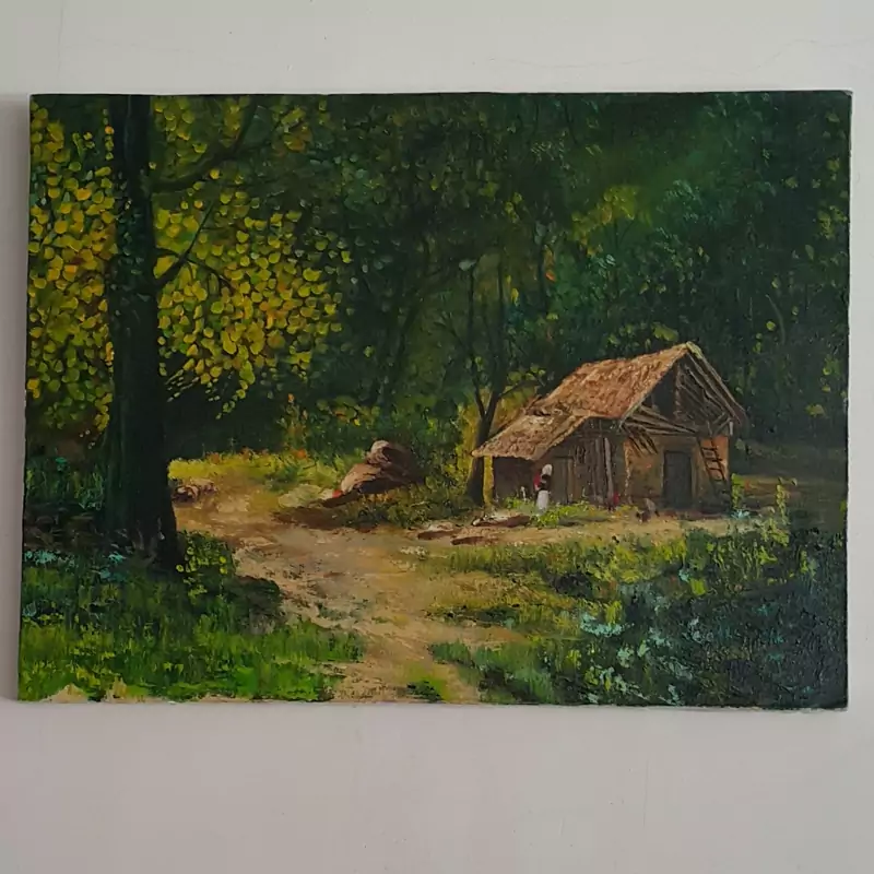 چگونه یک کلبه چوبی ساده بکشیم (مداد) چگونه یک کلبه چوبی ساده بکشیم (مداد)