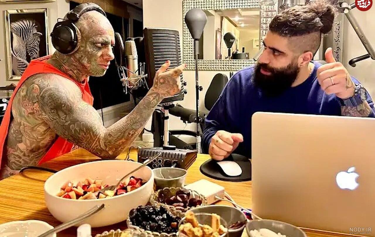 خانه تتلو و سحر قریشی