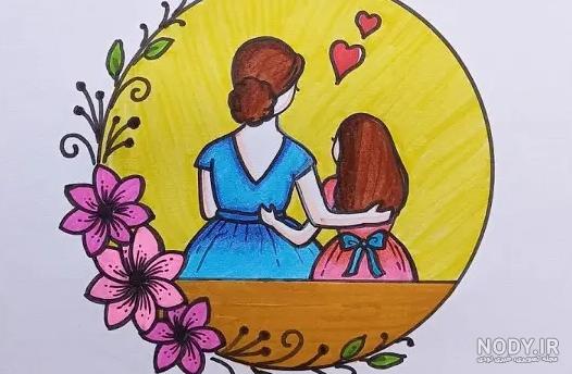 200 نقاشی کودکانه ساده و آسان دخترانه پسرانه - تــــــــوپ تـــــــــاپ