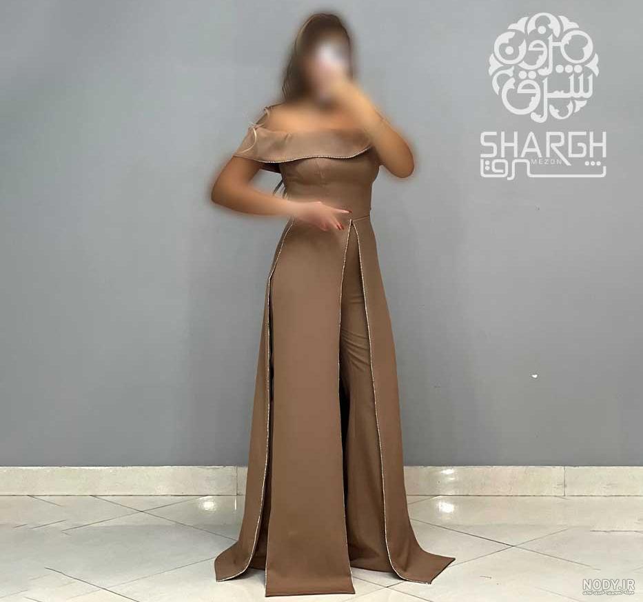 عکس لباس سرهمی مجلسی زنانه