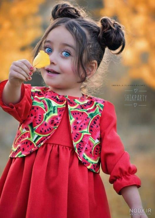 عکس لباس شب یلدا کودکانه