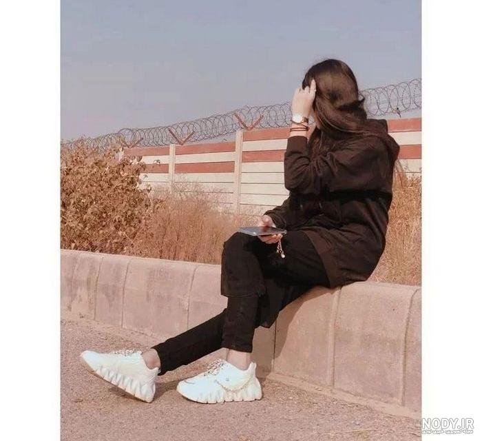 عکس نیم رخ دختر فیک