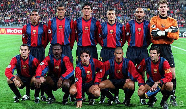  عکس تیم بارسلونا قدیمی